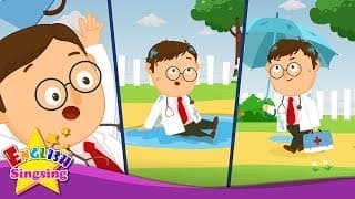 Doctor Foster - English cartoon - Nursery Rhyme video - English Song For Kids with lyrics