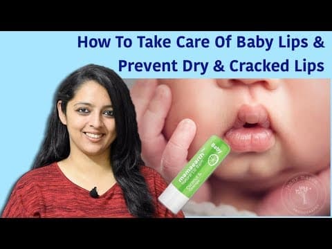 How to take care of baby lips & prevent dry & cracked lips