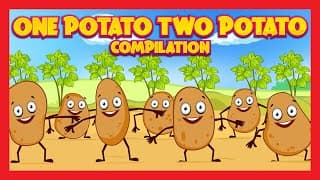One Potato Two Potato Compilation | English Poems Collection For Kids | Kids Rhymes