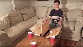 Ping Pong Trick Shots With a Fidget Spinner Shot|Thats Amazing