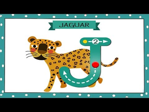 Words from letter j - words from alphabets - kids vocabulary words - how to write j