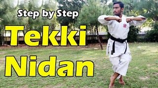 Shotokan Karate Kata Tekki Nidan Step by Step Tutorial in Hindi | Tekki Nidan Kata Shotokan