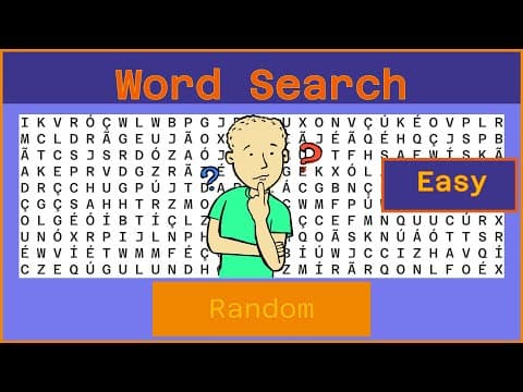Word Search - Challenge  Ep117