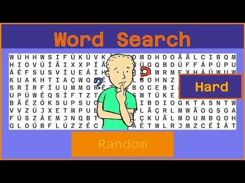Word Search - Challenge  Ep1083