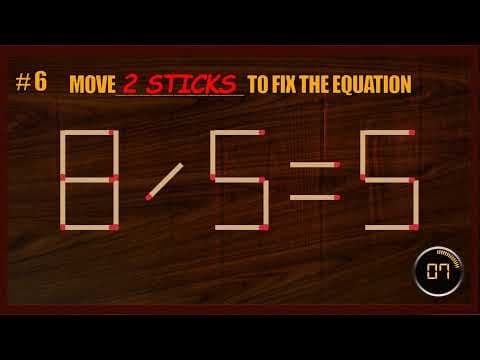 Matchstick Puzzle #114| Matchstick Logic Puzzles |Matchstick Puzzles with Answers| Matchstick Tricks