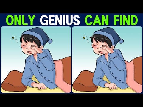 Puzzle / Find the Difference │ Stay focused and have fun to keep your brain healthy!