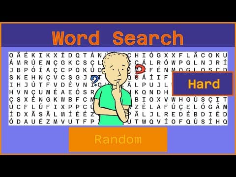 Word Search - Challenge  Ep1153