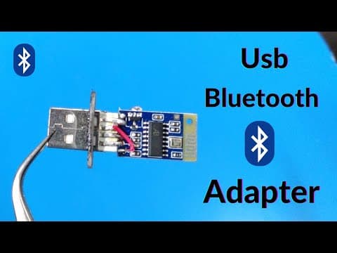 How to make bluetooth adapter at home