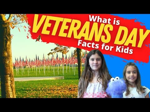 Why Do We Celebrate Veterans Day - Veterans Day Facts for Kids