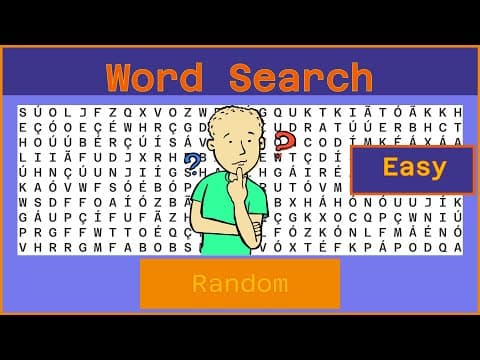 Word Search - Challenge  Ep499