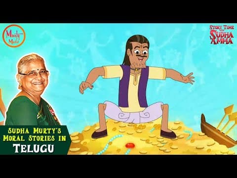 Sudha Murty's Telugu Moral Stories | 06 | Moral Stories In Telugu | Story Time With Sudha Amma