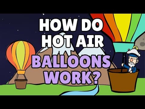 How do hot air balloons work? - best learning videos for kids