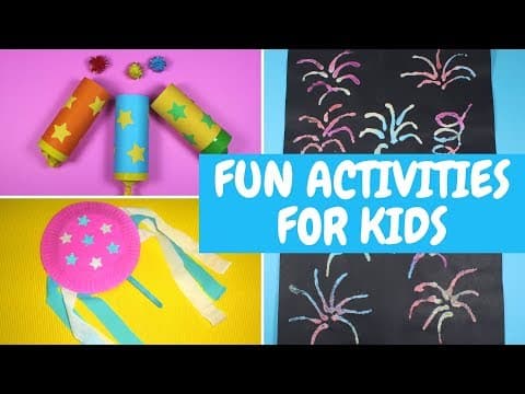 Fun Activities for Kids - New Year Eve Craft Ideas for Kids