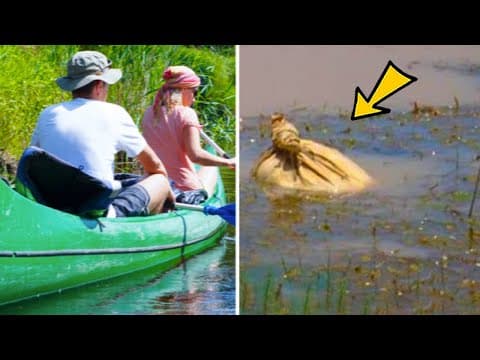 Family Heard Sound Coming From Bag In River, Mom Screamed When She Saw What Was Inside