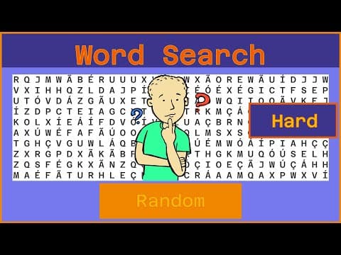 Word Search - Challenge  Ep99
