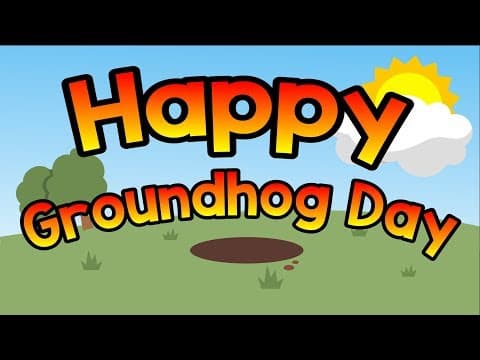 It's Groundhog Day - Fun Holiday Song for Kids
