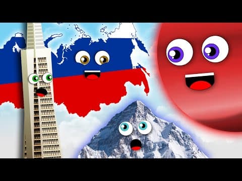 Every 3D Size Comparison Video - 3D Size Comparisons Compilation