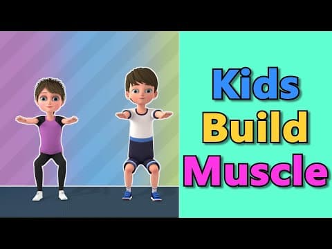 Kids Build Muscle| Kids Exercise |Daily Kids Workout |Get Active at Home