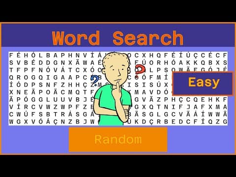 Word Search - Challenge  Ep486