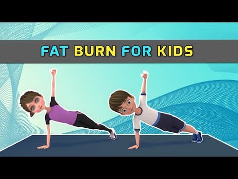 FULL BODY FAT BURN - EXERCISE FOR KIDS | Kids Exercise