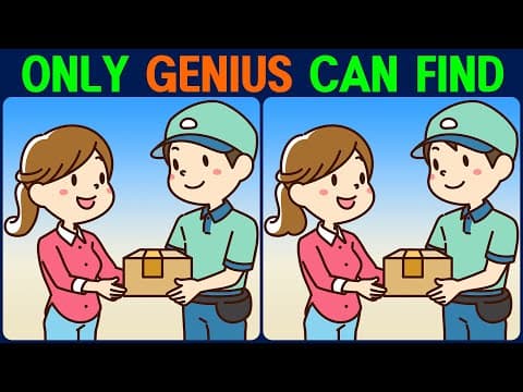 Puzzle / Find the Difference │ Increase your concentration and keep your brain healthy!