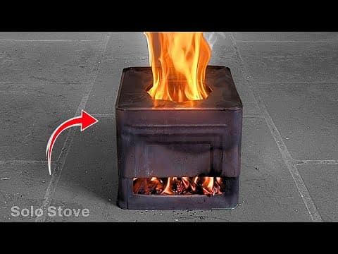 Few people know the secret uses of tin cans🔥How to make the ultimate portable stove from tin cans