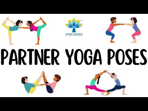 Partner Yoga Poses for Kids for Strong Core & Back | Easy Yoga for Children | Yoga Guppy