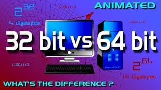 Thirtytwo bit vs Sixtyfour bit