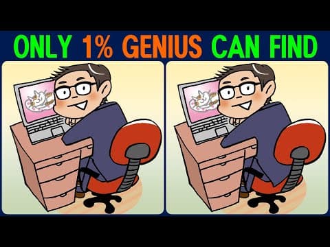 Puzzle / Find the Difference │ Keep your brain healthy with fun concentration!