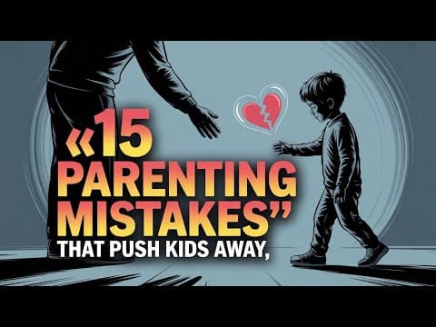 15 subtle parenting mistakes that push kids away (without you realizing it!)