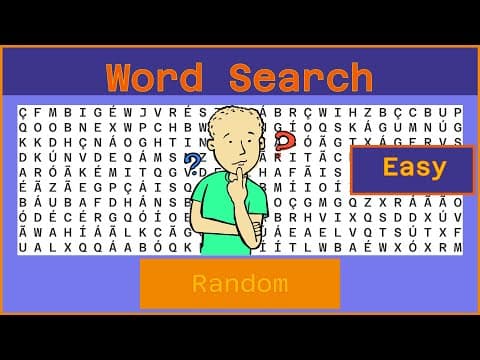 Word Search - Challenge  Ep539