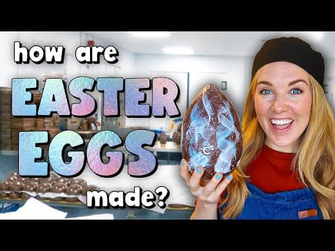 How are giant chocolate Ocean Eggs made