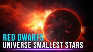 Red Dwarf Stars | The Smallest Stars In The Universe