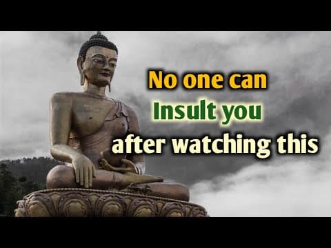 No one can insult you after watching this story from life of gautam buddha
