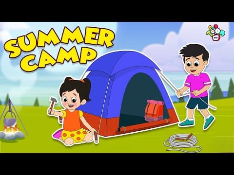 Gattu Chinki's Summer Camp | Summer Vacation | Telugu Stories | Moral Stories | Kids Animation Story