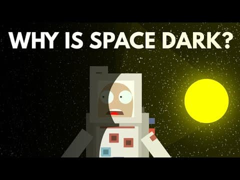 Why Is Space Dark if the Sun Is So Bright? 🌌 - YouTube
