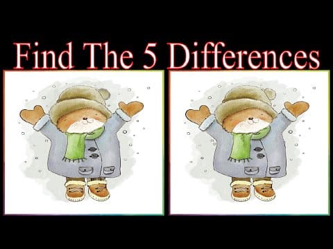 Spot the Difference Have you ever seen such a difficult spot the difference game? (NO.34）