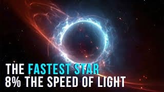 The Fastest Star Ever Seen Is Moving At 8% The Speed Of Light