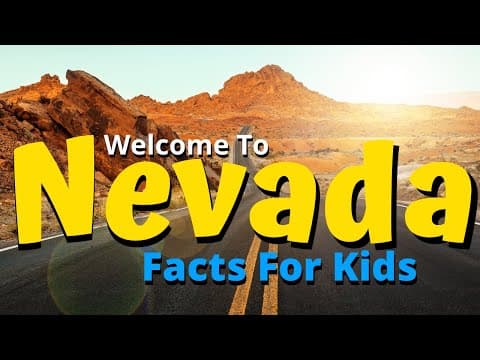 Facts About Nevada For Kids - US States Learning Video