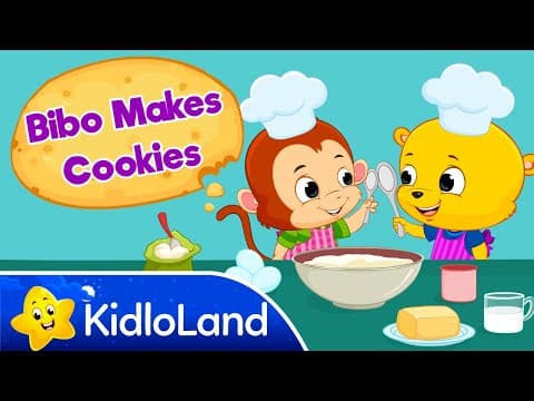 Bibo Makes Cookies - Kids Show - Funny Cartoon for Kids