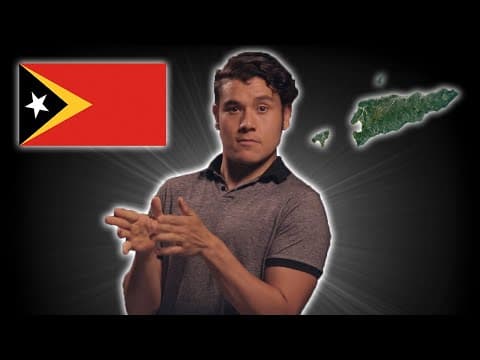 Geography Now East Timor