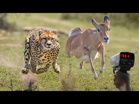 Top 10 Fastest Animals in the World With Top Speed