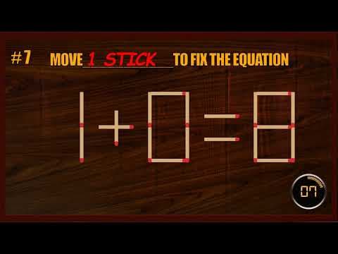 Matchstick Puzzle #112| Matchstick Logic Puzzles |Matchstick Puzzles with Answers| Matchstick Tricks