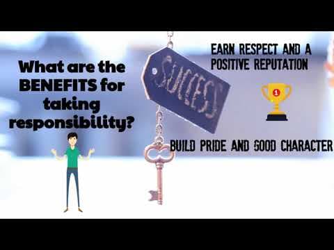 Responsibility - Taking Responsibility - Life Skills - Social Skills