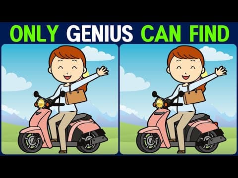 Puzzle / Find the Difference │ Keep your brain healthy!