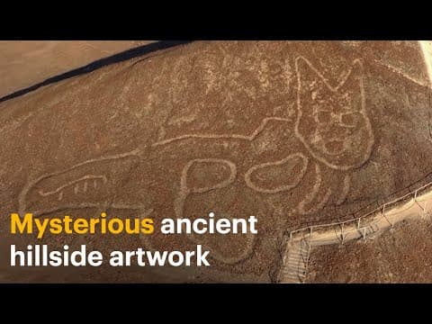 Who Carved These Mysterious Lines in the Desert? - YouTube