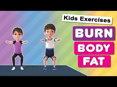 Exercise for Kids: Burn Body Fat| Kids Exercise| Get Active At Home| Daily Kids Workout