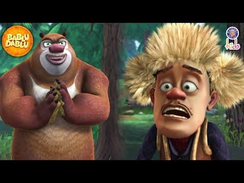 Bablu Dablu Hindi Cartoon Big Magic | Boonie Bears Compilation | Masha And The Bear In Hindi