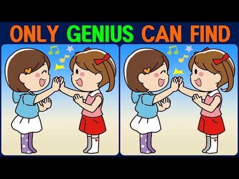 Brain exercise quiz! Find the difference between! │ Stay focused and have a great day!