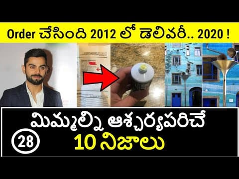 Top 10 Unknown Facts in Telugu | Interesting and Amazing Facts | Part 28 | Minute Stuff